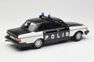 Volvo 240 GL Polis Sweden Μαύρο Minichamps 1:18 155171497 Μέταλλο - εικόνα 2 από 6