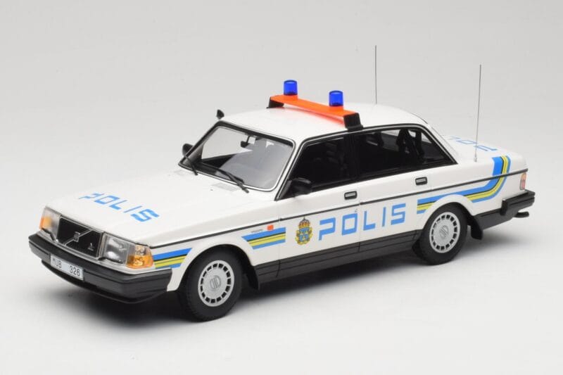 Volvo 240 GL Polis Sweden Minichamps 1:18 155171490 Μέταλλο