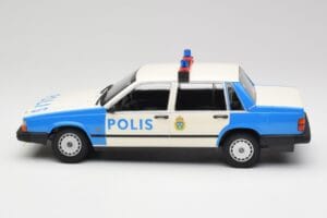 Volvo 740 GL Σουηδική Αστυνομία Minichamps 1:18 155171791 Μέταλλο - εικόνα 3 από 6
