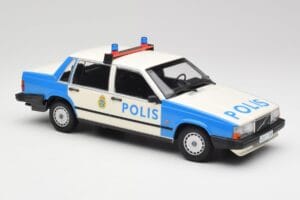 Volvo 740 GL Σουηδική Αστυνομία Minichamps 1:18 155171791 Μέταλλο - εικόνα 4 από 6