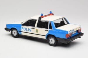 Volvo 740 GL Σουηδική Αστυνομία Minichamps 1:18 155171791 Μέταλλο - εικόνα 5 από 6