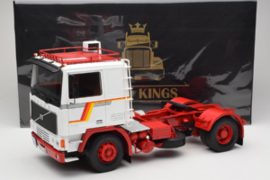 Volvo F12 Λευκό Κόκκινο Road Kings 1:18 RK180031 Μέταλλο - εικόνα 8 από 8