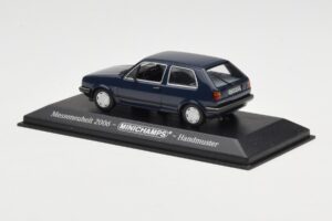 Volkswagen Golf Mk2 Μπλε Δείγμα Έκθεσης Minichamps 1:43 GOLFHANDMUSTER Μέταλλο - εικόνα 3 από 4