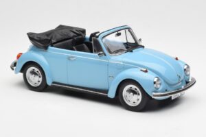 Volkswagen Beetle 1303 Καμπριολέ Γαλάζιο Norev 1:18 188531 Μέταλλο - εικόνα 4 από 6