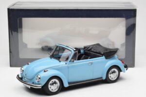 Volkswagen Beetle 1303 Καμπριολέ Γαλάζιο Norev 1:18 188531 Μέταλλο - εικόνα 6 από 6