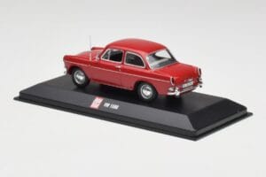 Volkswagen 1500 Ruby Κόκκινο Minichamps 1:43 VW001 Μέταλλο - εικόνα 3 από 4