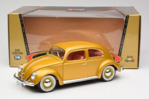 Volkswagen Beetle Χρυσό Bburago 1:18 3361 Μέταλλο - εικόνα 8 από 8