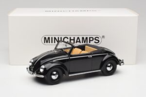 Volkswagen Beetle Type 1 Hebmuller Καμπριολέ Μαύρο Minichamps 1:18 107054232 Μέταλλο - εικόνα 6 από 6