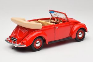 Volkswagen Καμπριολέ Ruby Κόκκινο Maisto 1:18 32826 Μέταλλο - εικόνα 3 από 8