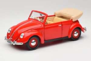 Volkswagen Καμπριολέ Ruby Κόκκινο Maisto 1:18 32826 Μέταλλο