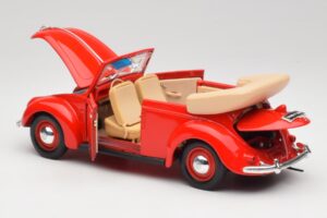 Volkswagen Καμπριολέ Ruby Κόκκινο Maisto 1:18 32826 Μέταλλο - εικόνα 5 από 8