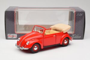 Volkswagen Καμπριολέ Ruby Κόκκινο Maisto 1:18 32826 Μέταλλο - εικόνα 8 από 8