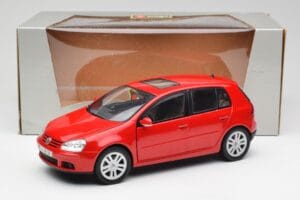 Volkswagen Golf Mk5 4-Door Tornado Κόκκινο Bburago 1:18 GOLF001 Μέταλλο - εικόνα 8 από 8