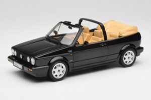 Volkswagen Golf Mk1 Καμπριολέ Μαύρο Norev 1:18 188568 Μέταλλο