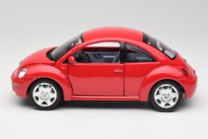 Volkswagen New Beetle Κόκκινο Bburago 1:18 3342 Μέταλλο - εικόνα 4 από 8