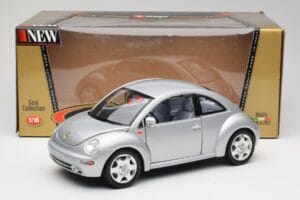 Volkswagen New Beetle Reflex Ασημί Μεταλλικό Bburago 1:18 3322 Μέταλλο - εικόνα 8 από 8