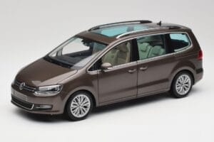 Volkswagen Sharan 7N Καφέ Oak Μεταλλικό Minichamps 1:18 110051001 Μέταλλο