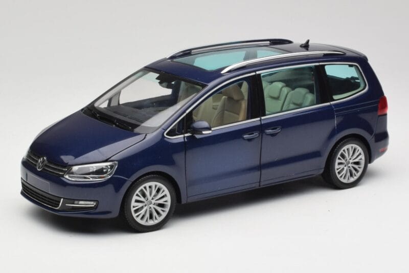 Volkswagen Sharan 7N Shadow Μπλε Μεταλλικό Minichamps 1:18 110051100 Μέταλλο