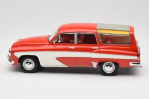 Wartburg 311 Camping Deluxe Κόκκινο Λευκό BoS Models 1:18 BOS037 Ρητίνη - εικόνα 3 από 6