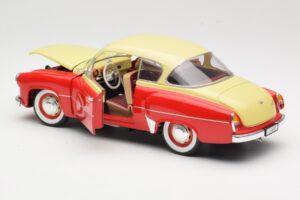 Wartburg 311 Coupe Κόκκινο & Μπεζ Revell 1:18 08418 Μέταλλο - εικόνα 5 από 8