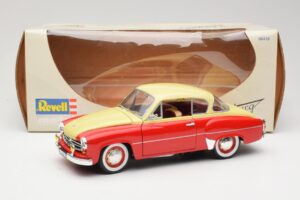 Wartburg 311 Coupe Κόκκινο & Μπεζ Revell 1:18 08418 Μέταλλο - εικόνα 8 από 8