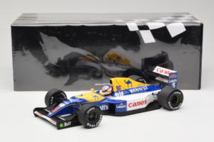 Williams FW14B Renault #5 N. Mansell Canon Williams Team F1 World Champion 1992 Minichamps 1:18 186920005 Μέταλλο - εικόνα 9 από 9