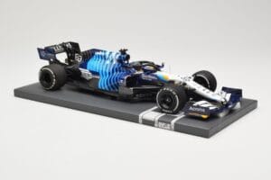 Williams Racing Mercedes FW43B #63 G. Russell Saudi Arabian GP 2021 Minichamps 1:18 117212263 Μέταλλο - εικόνα 4 από 6