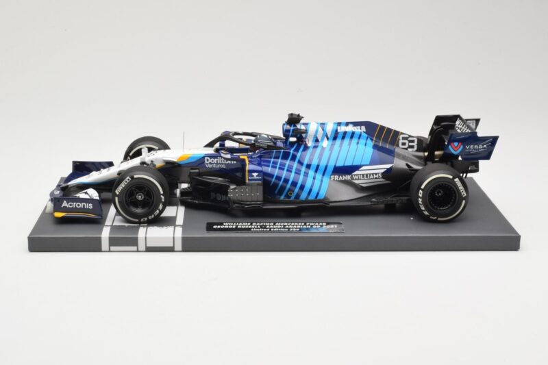 Williams Racing Mercedes FW43B #63 G. Russell Saudi Arabian GP 2021 Minichamps 1:18 117212263 Μέταλλο