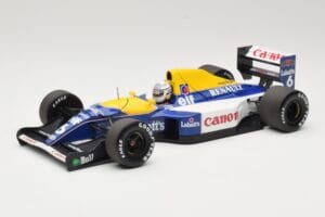 Williams Renault FW14B #6 R. Patrese 1992 Minichamps 1:18 110920006 Μέταλλο