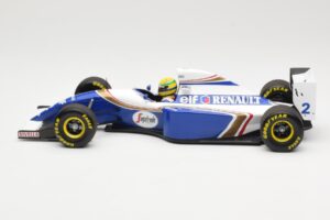 Williams FW16 Renault #2 A. Senna San Marino GP 1994 Minichamps 1:18 540941832 Μέταλλο - εικόνα 4 από 7