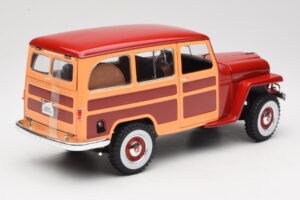 Willys Jeep Station Wagon Κόκκινο Road Signature 1:18 92858 Μέταλλο - εικόνα 3 από 8