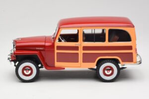 Willys Jeep Station Wagon Κόκκινο Road Signature 1:18 92858 Μέταλλο - εικόνα 4 από 8