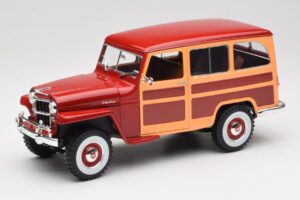 Willys Jeep Station Wagon Κόκκινο Road Signature 1:18 92858 Μέταλλο