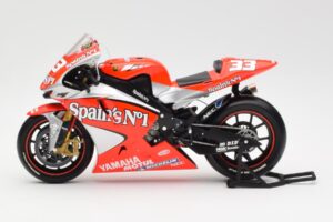 Yamaha YZR-M1 Gauloises Fortuna Yamaha #7 C. Checa MotoGP 2004 Minichamps 1:12 122043007 Μέταλλο