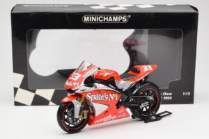 Yamaha YZR-M1 Gauloises Fortuna Yamaha #7 C. Checa MotoGP 2004 Minichamps 1:12 122043007 Μέταλλο - εικόνα 6 από 6