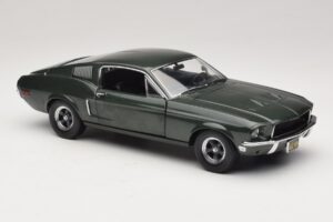 Ford Mustang GT Bullitt με Φιγούρα Steve McQueen Greenlight 1:18 12885 Μέταλλο - εικόνα 6 από 8