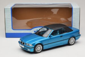 BMW 3 Series E36 Καμπριολέ Μπλε Μεταλλικό MCG 1:18 MCG18319 Μέταλλο - εικόνα 7 από 7