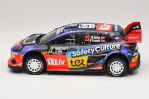 Ford Puma Rally1 #22 M. Sesks / R. Francis Rally Sweden 2025 IXO 1:18 18RMC240 Μέταλλο - εικόνα 3 από 6