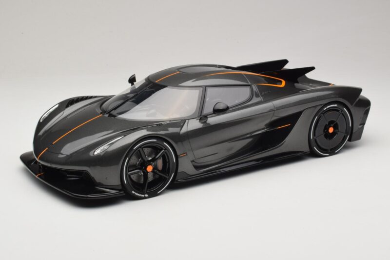 Koenigsegg Jesko Absolut 0-400-0 km/h Ρεκόρ Graphite Grey GT Spirit 1:12 GT575 Ρητίνη