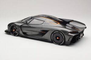 Koenigsegg Jesko Absolut 0-400-0 km/h Ρεκόρ Graphite Grey GT Spirit 1:12 GT575 Ρητίνη - εικόνα 5 από 6