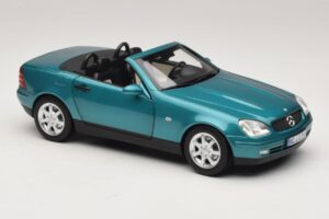 Mercedes SLK R170 Vivianite Green Norev 1:18 183021 Μέταλλο - εικόνα 8 από 10