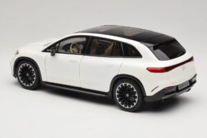 Mercedes EQS SUV X296 Manufaktur Diamond White NZG 1:18 B66960590 Μέταλλο - εικόνα 7 από 8