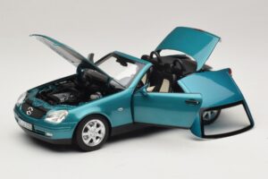 Mercedes SLK R170 Vivianite Green Norev 1:18 183021 Μέταλλο - εικόνα 2 από 10