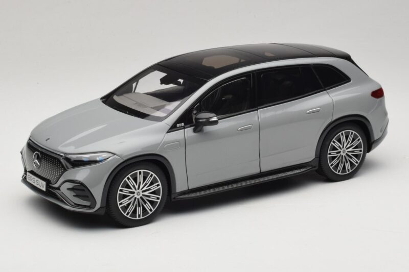 Mercedes EQS SUV X296 Manufaktur Alpine Grey NZG 1:18 B66960591 Μέταλλο