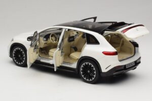 Mercedes EQS SUV X296 Manufaktur Diamond White NZG 1:18 B66960590 Μέταλλο - εικόνα 5 από 8