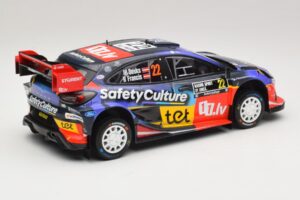 Ford Puma Rally1 #22 M. Sesks / R. Francis Rally Sweden 2025 IXO 1:18 18RMC240 Μέταλλο - εικόνα 2 από 6