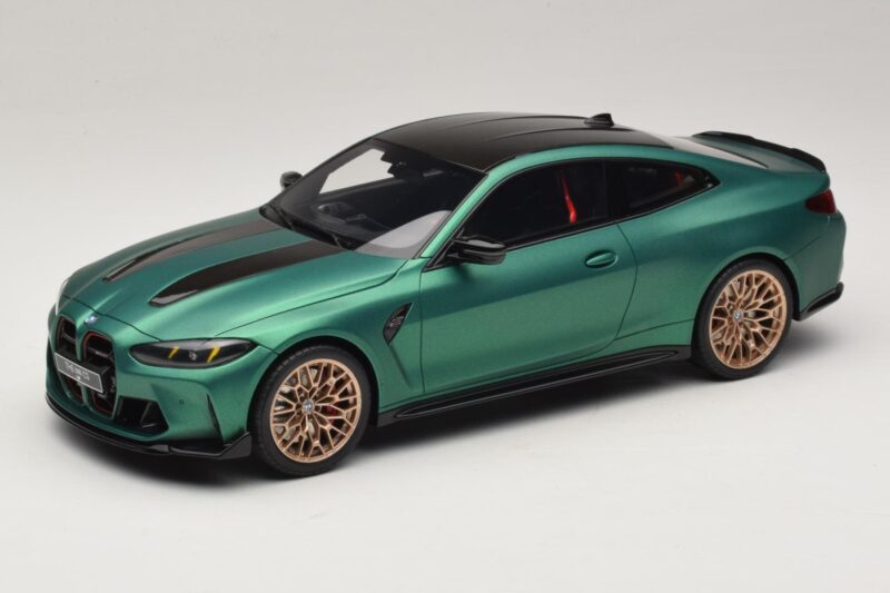 BMW M4 CS G82 Frozen Isle of Man Green GT Spirit 1:18 GT994 Ρητίνη