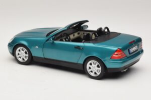 Mercedes SLK R170 Vivianite Green Norev 1:18 183021 Μέταλλο - εικόνα 9 από 10