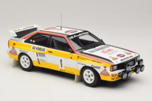 Audi Quattro #1 W. Rohrl / C. Geistdorfer Rally Monte Carlo Winner 1984 Minichamps 1:18 A5-5894 Μέταλλο - εικόνα 4 από 6