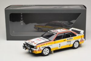 Audi Quattro #1 W. Rohrl / C. Geistdorfer Rally Monte Carlo Winner 1984 Minichamps 1:18 A5-5894 Μέταλλο - εικόνα 6 από 6